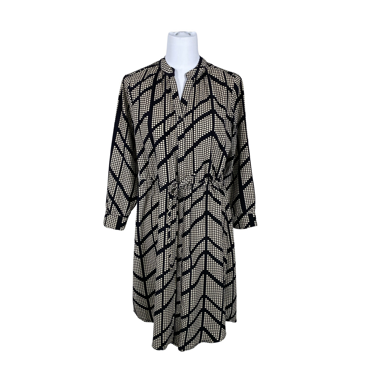 Unisex Selected - Schiffon dress, size 34 - Black (1)