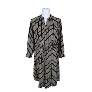 Unisex Selected - Schiffon dress, size 34 - Black (1)