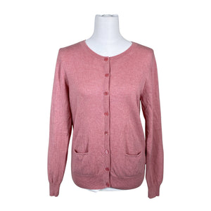 Unisex Repeat - Cardigan, size 40 - Light pink (1)