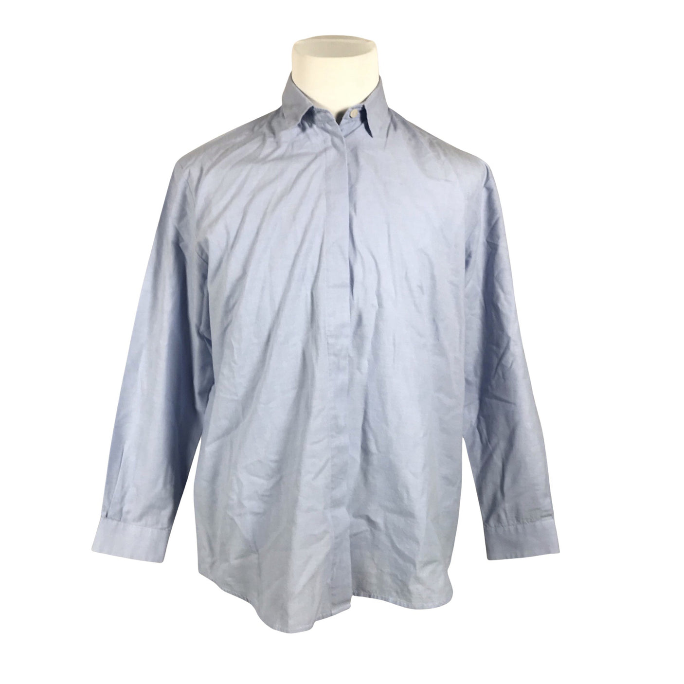 Unisex Samsoe&Samsoe - Collared shirt, size L - Blue (1)