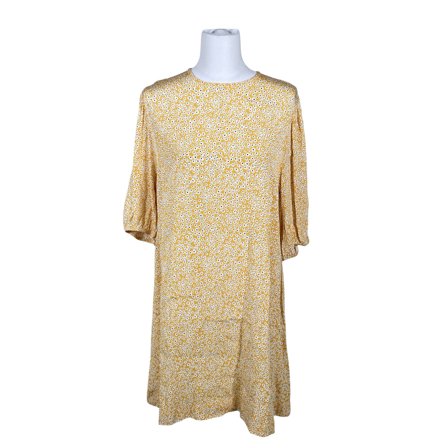 Unisex Samsoe&Samsoe - Schiffon dress, size 40 - Yellow (1)