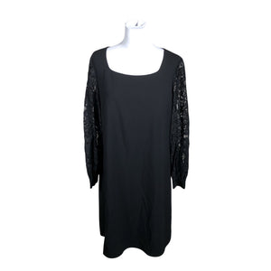 Unisex Esprit - Schiffon dress, size 42 - Black (1)