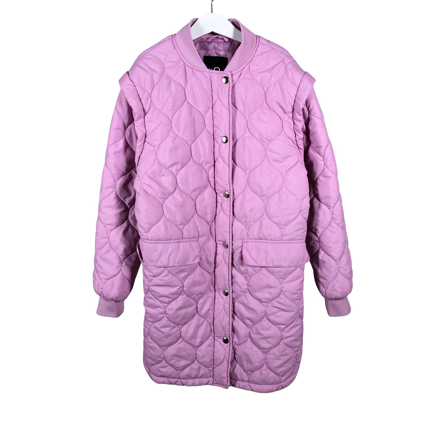 Unisex Name It - Quilted jacket, size 140 - 146 - Pink (1)