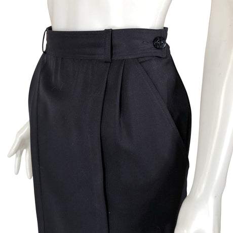 Unisex Escada - Fabric skirt, size 32 - Blue (2)
