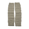 Unisex Handmade - Leg warmers, size 40 - Natural white ()