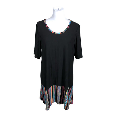 Unisex Aino - Tricot tunic, size 40 - Black ()