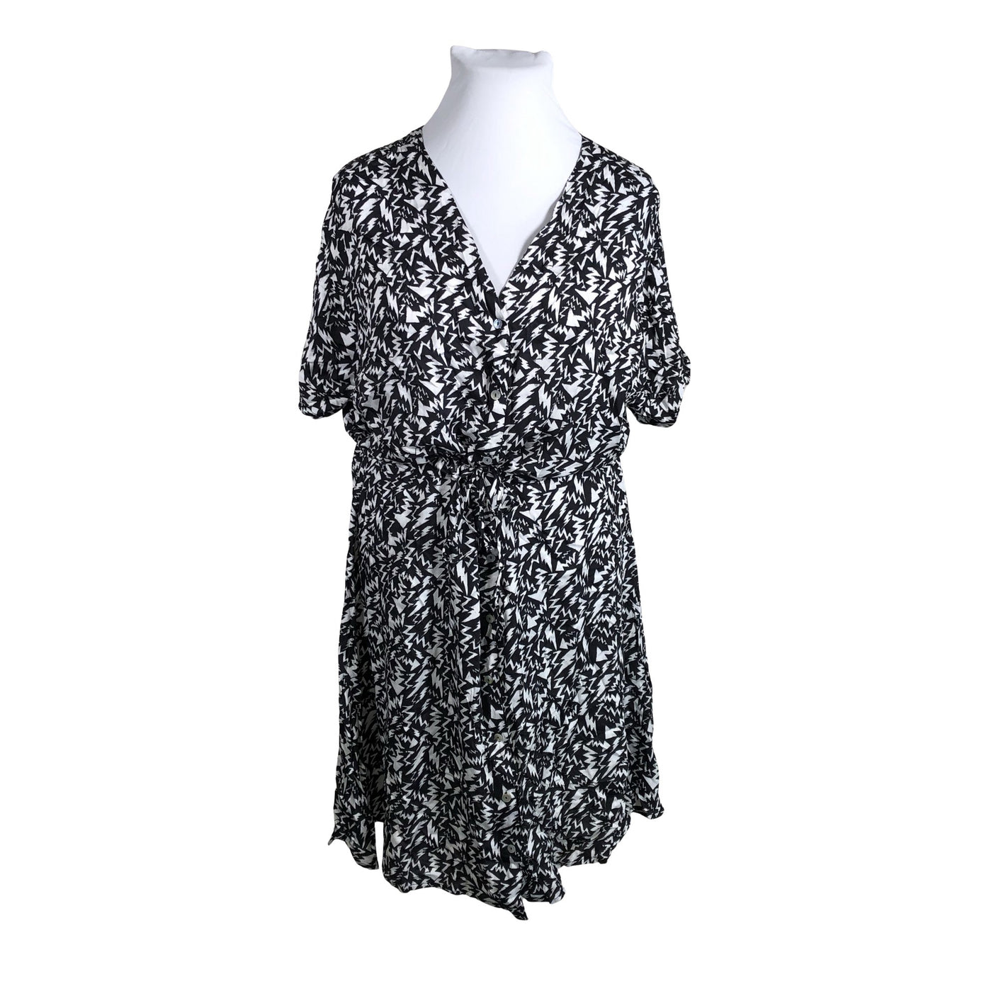 Unisex IVANAhelsinki - Schiffon dress, size 44 - Black (1)