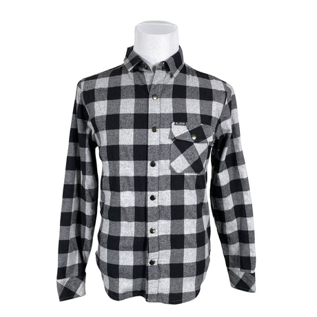 Unisex Billebeino - Flannel shirt, size S - Gray ()