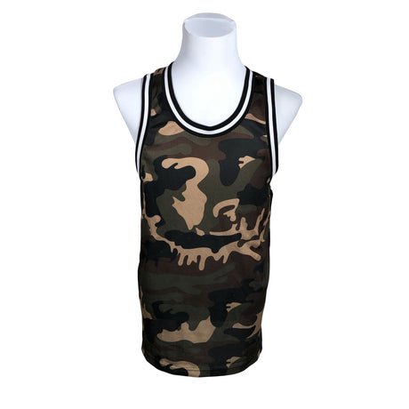 Unisex Urban Classics - Sleeveless sports top, size M - Green ()