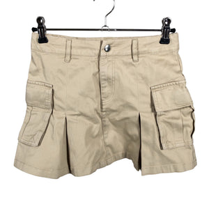 Unisex Lindex - Fabric skirt, size 134 - 140 - Beige (1)