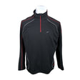 Unisex Nordica - Sports shirt, long sleeve, size XL - Black ()