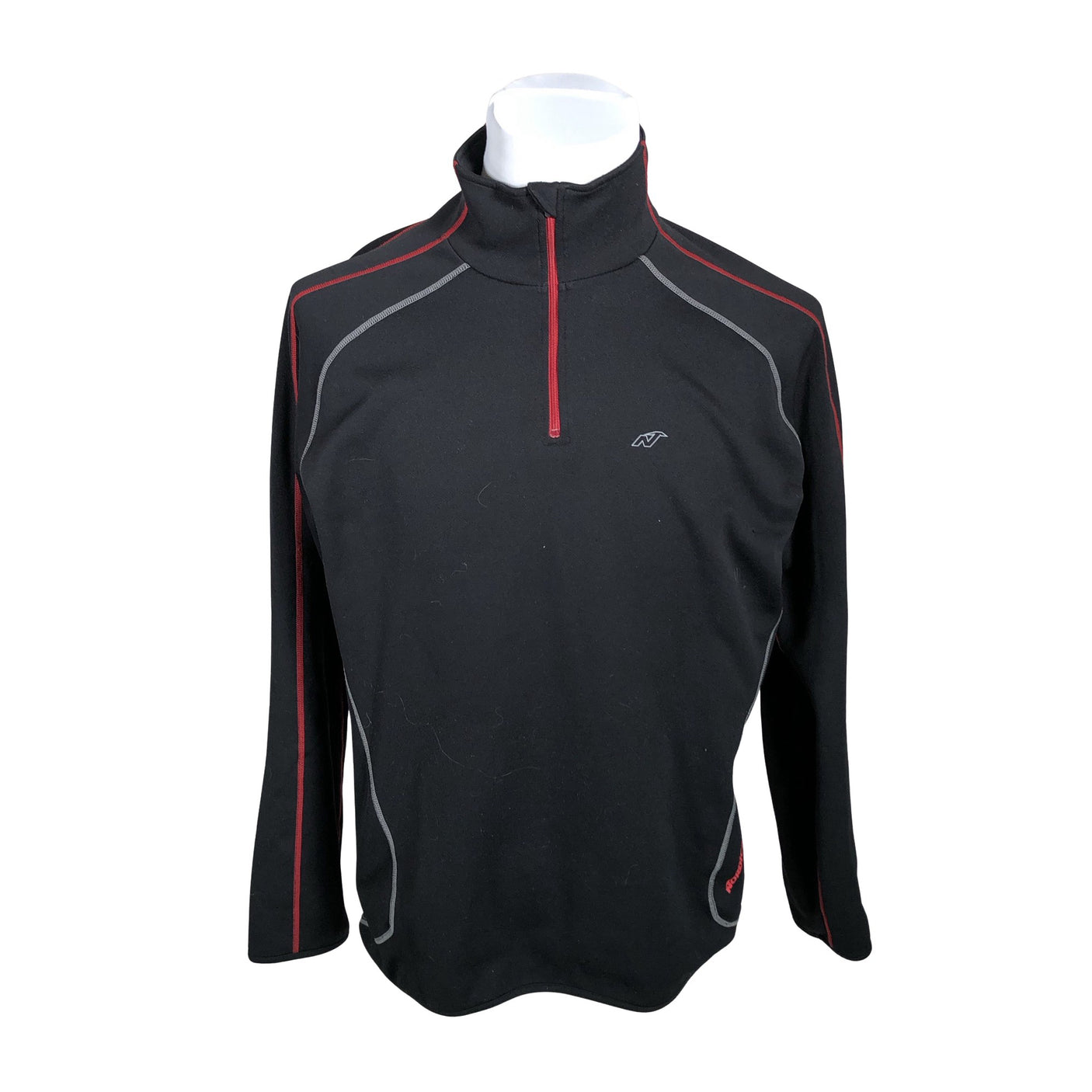 Unisex Nordica - Sports shirt, long sleeve, size XL - Black (1)