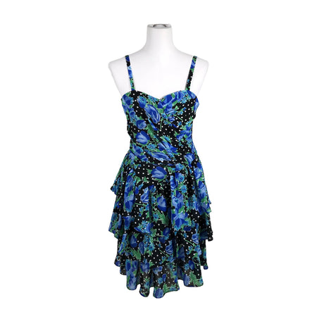 Unisex Eurofashion - Schiffon dress, size 36 - Black ()