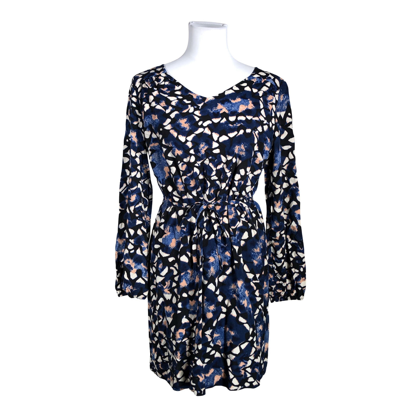 Unisex Your Face - Schiffon dress, size 38 - Blue (1)