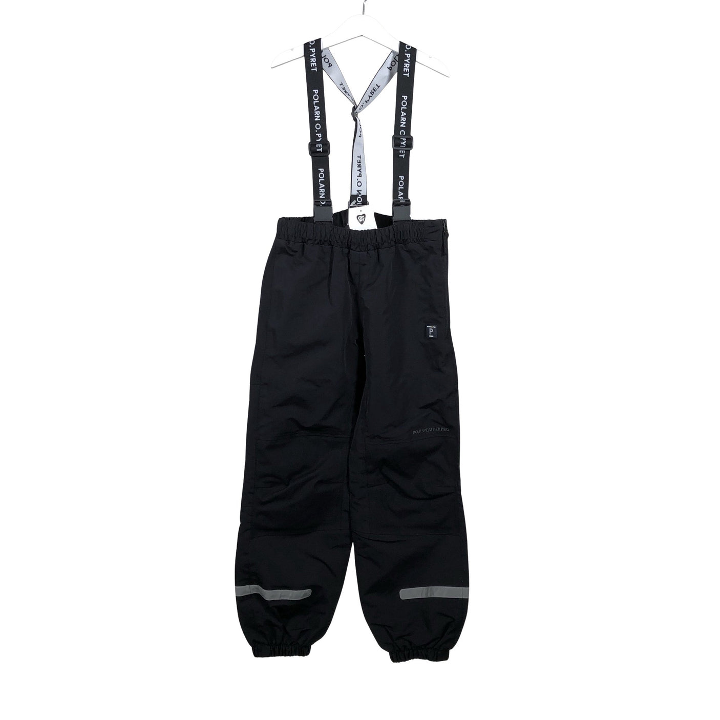 Unisex Polarn O. Pyret - Spring/Fall pants, size 134 - 140 - Black (1)