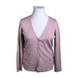 Unisex Global - Cardigan, size 44 - Light pink ()