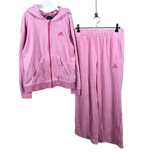 Unisex Adidas - Sweatshirt and pants set, size 146 - 152 - Light pink (1)