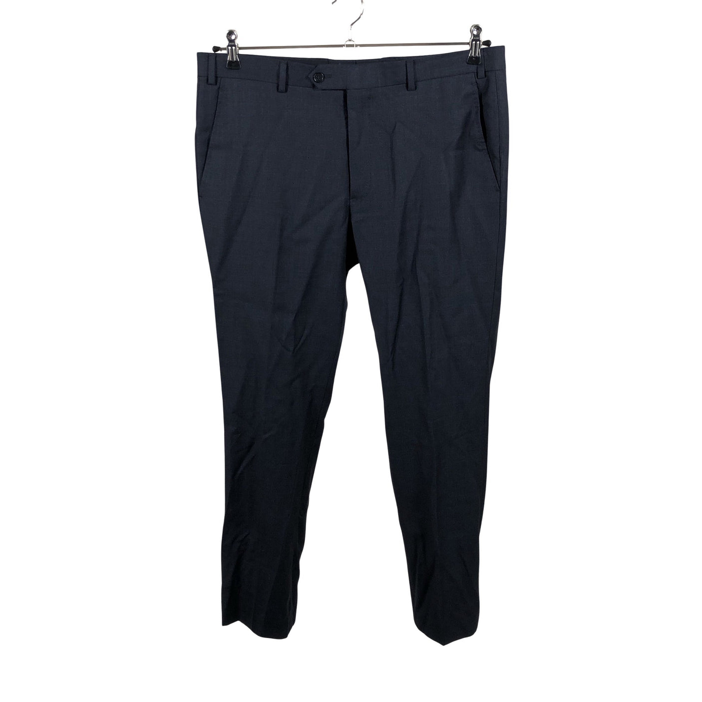 Unisex Armani Collezioni - Straight leg trousers, size L - Blue (1)