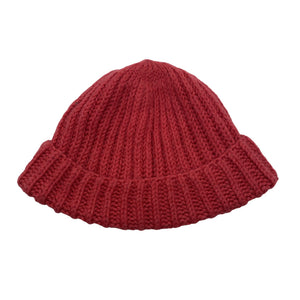 Unisex Handmade - Winter beanie, size 60 - 62 cm - Light pink (1)