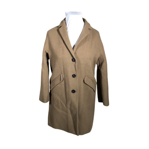 Unisex Manuela Conti - Wool coat, size 42 - Brown (1)