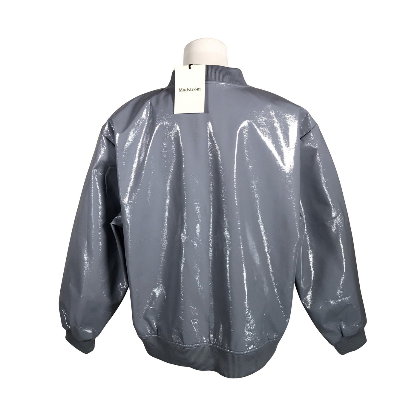 Unisex Modström - Leather jacket, size 36 - Blue (3)
