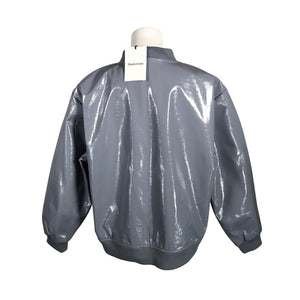 Unisex Modström - Leather jacket, size 36 - Blue (3)