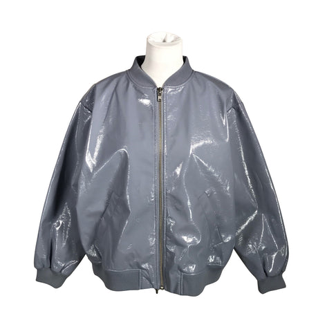 Unisex Modström - Leather jacket, size 36 - Blue ()