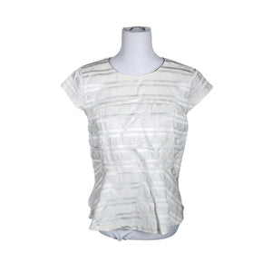 Unisex Style Butler - Short-sleeved blouse, size 40 - Natural white (1)