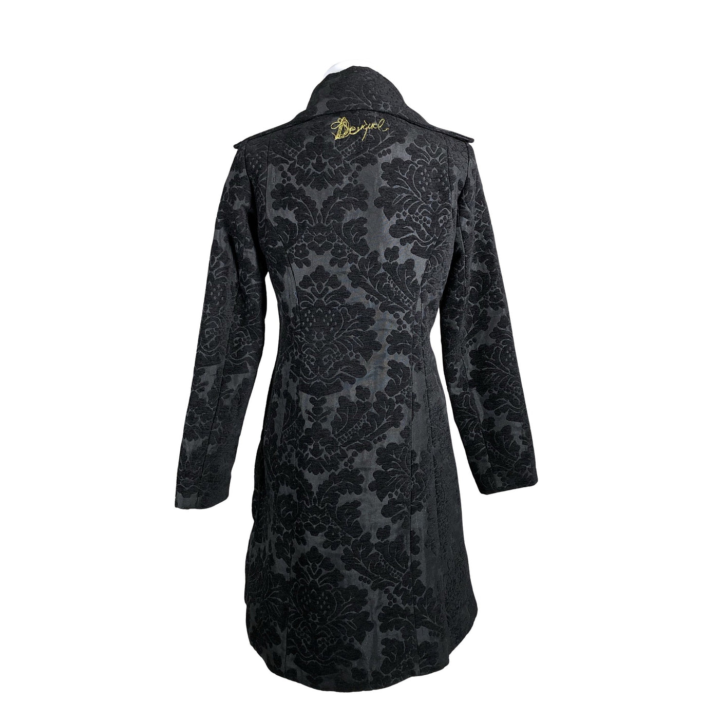 Unisex Desigual - Trench coat, size 38 - Black (2)