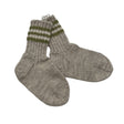 Unisex Handmade - Wool socks, size 33 - Beige ()