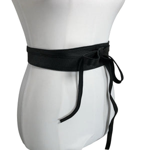 Unisex Kiedo - Leather belt, size Ei kokoa - Black (2)