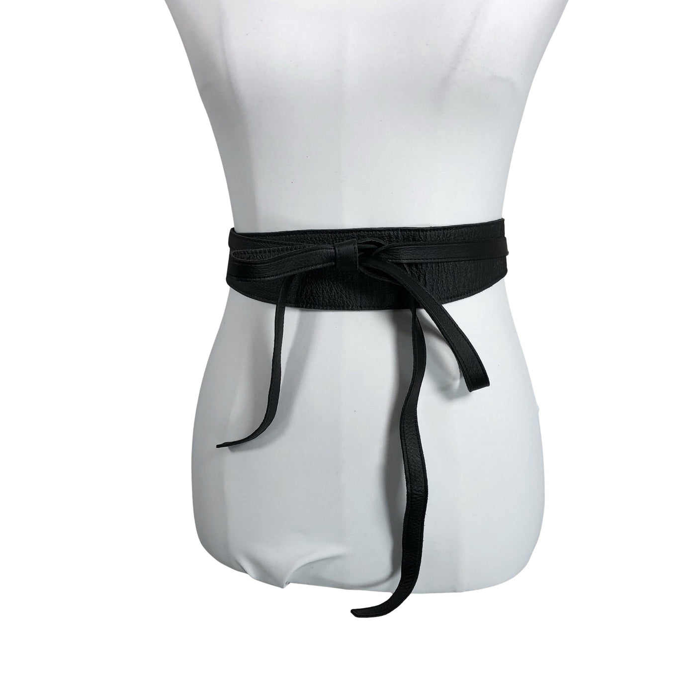 Unisex Kiedo - Leather belt, size Ei kokoa - Black (1)