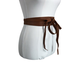 Unisex Kiedo - Leather belt, size Ei kokoa - Brown (3)