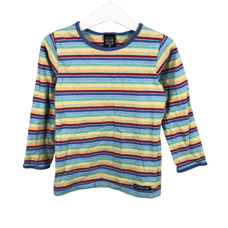 Unisex Villervalla - Tricot shirt, size 104 - 110 - Light blue ()