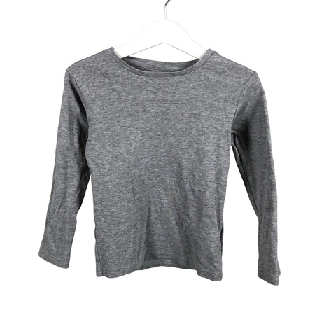Unisex Bogi - Tricot shirt, size 104 - 110 - Gray ()