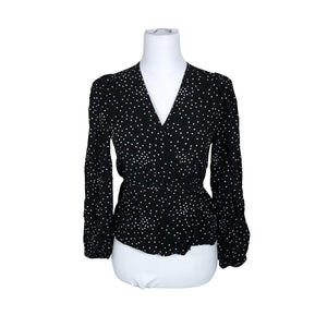 Unisex mbyM - Blouse, size 38 - Black (1)
