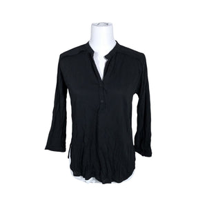 Unisex Filippa K. - Tricot shirt, size 38 - Black (1)