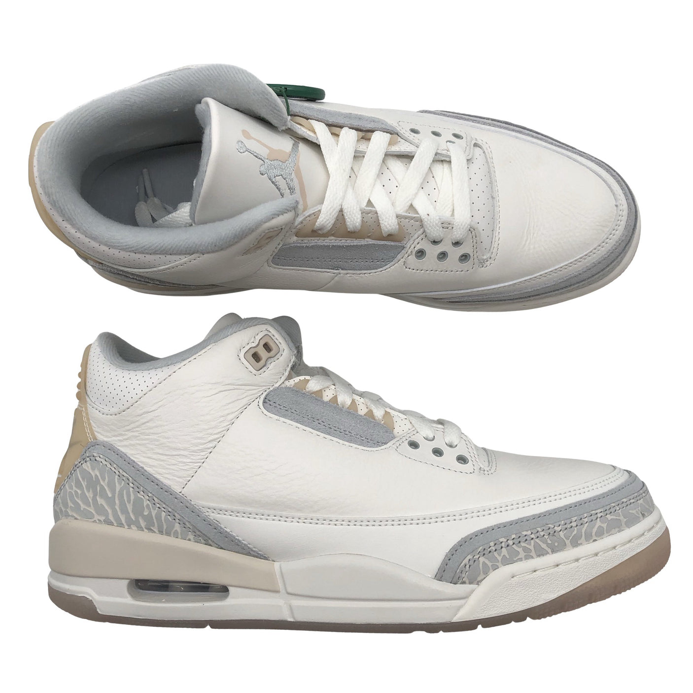 Unisex Jordan (Nike) - Casual sneakers, size XXS - White (1)