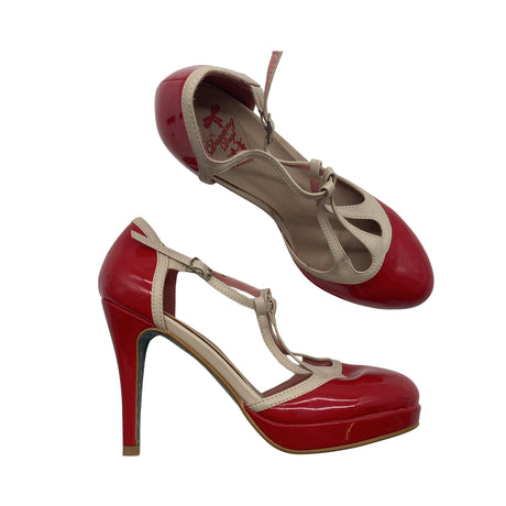 Unisex Banned Retro - High heels, size 38 - Red ()