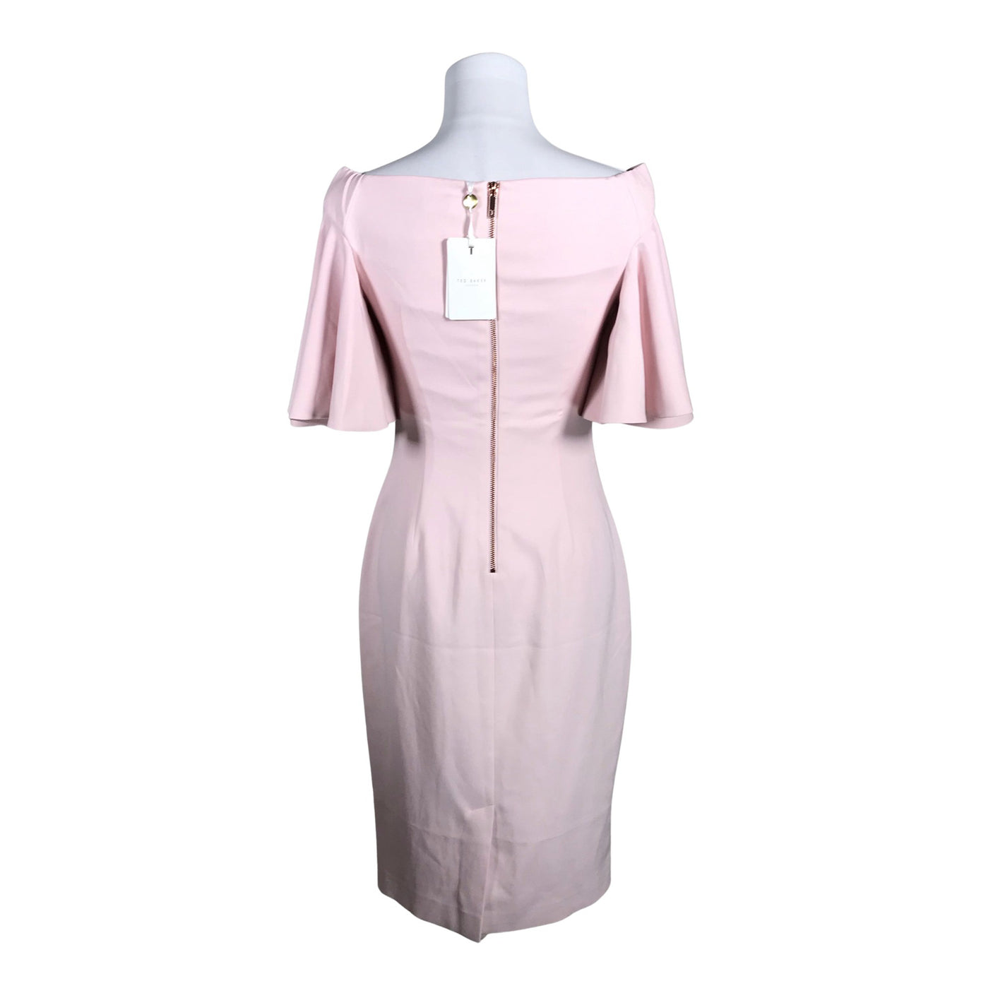 Unisex Ted Baker - Sheath dress, size 36 - Light pink (3)