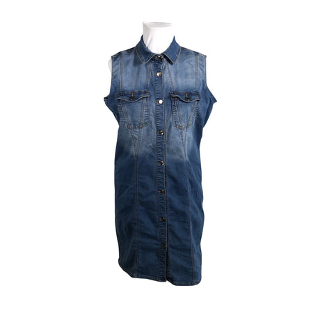 Unisex Ze-Ze - Denim dress, size 42 - Blue ()