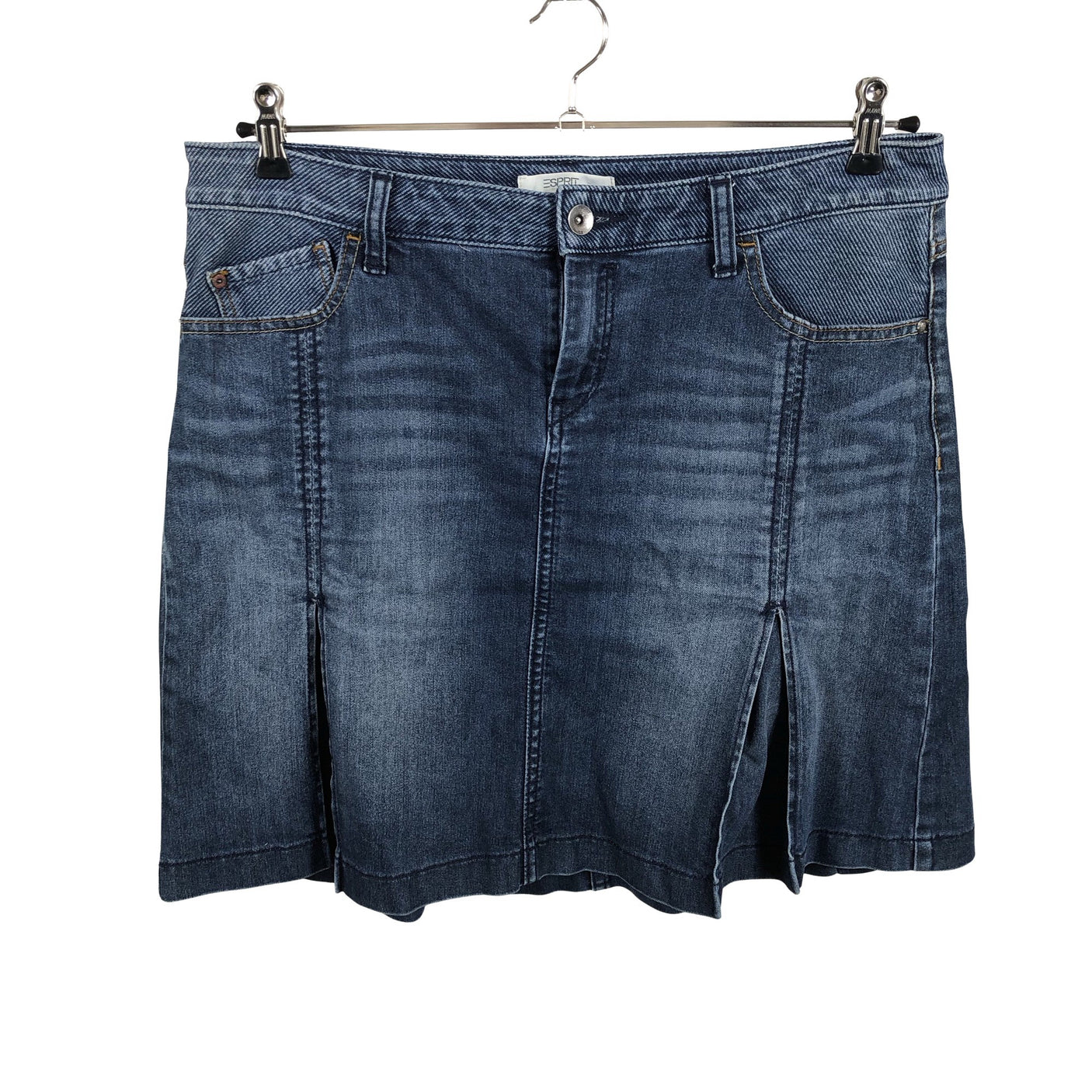 Unisex Esprit - Denim skirt, size W30 - Blue (1)
