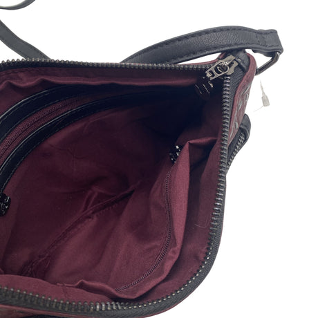 Unisex Desigual - Shoulder bag, size Mini - Wine red (2)