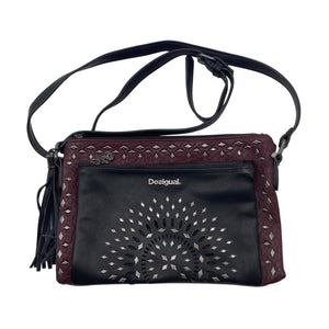 Unisex Desigual - Shoulder bag, size Mini - Wine red (1)