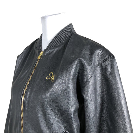Unisex Stine Goya - Leather jacket, size 38 - Black (2)