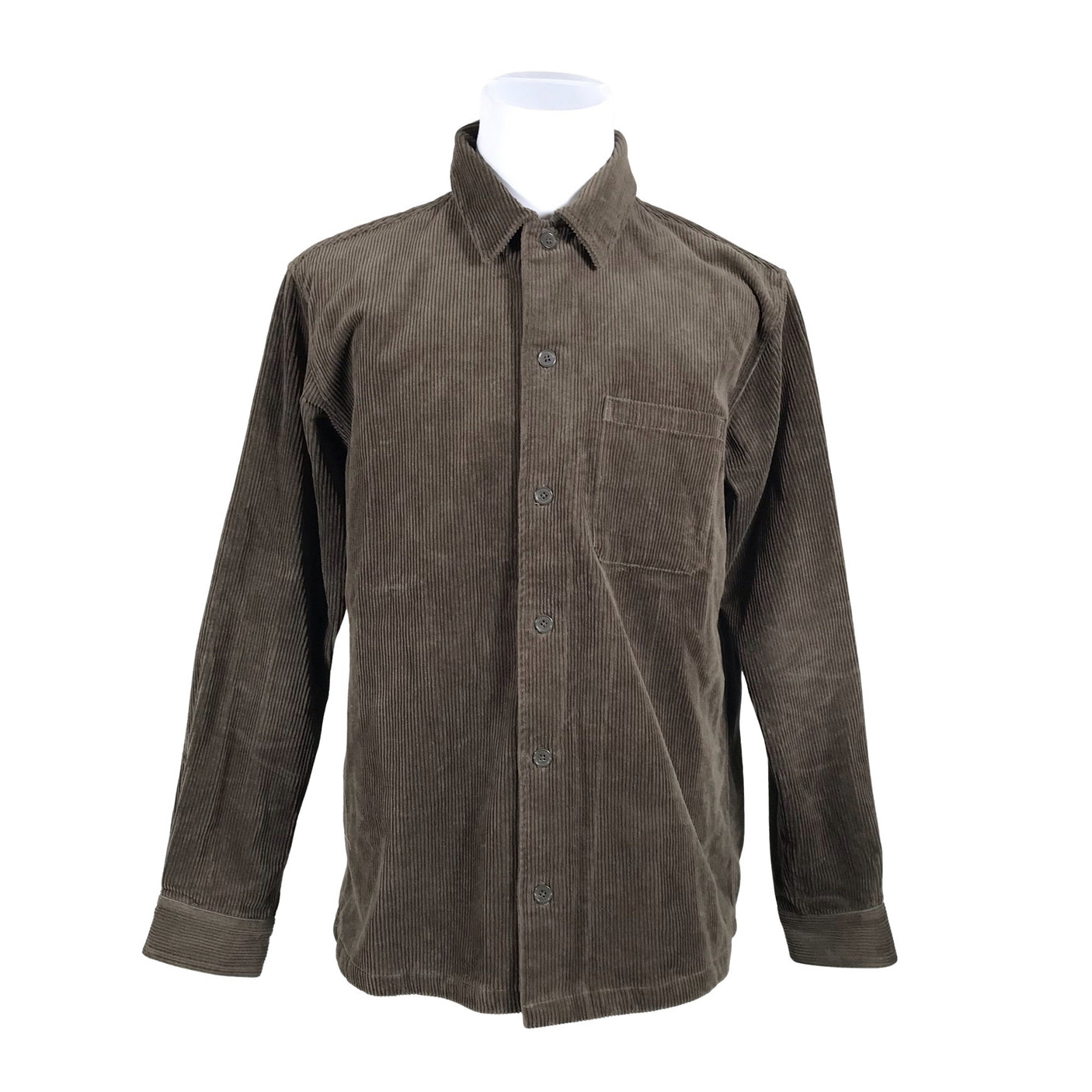 Unisex Samsoe&Samsoe - Collared shirt, size XL - Brown (1)