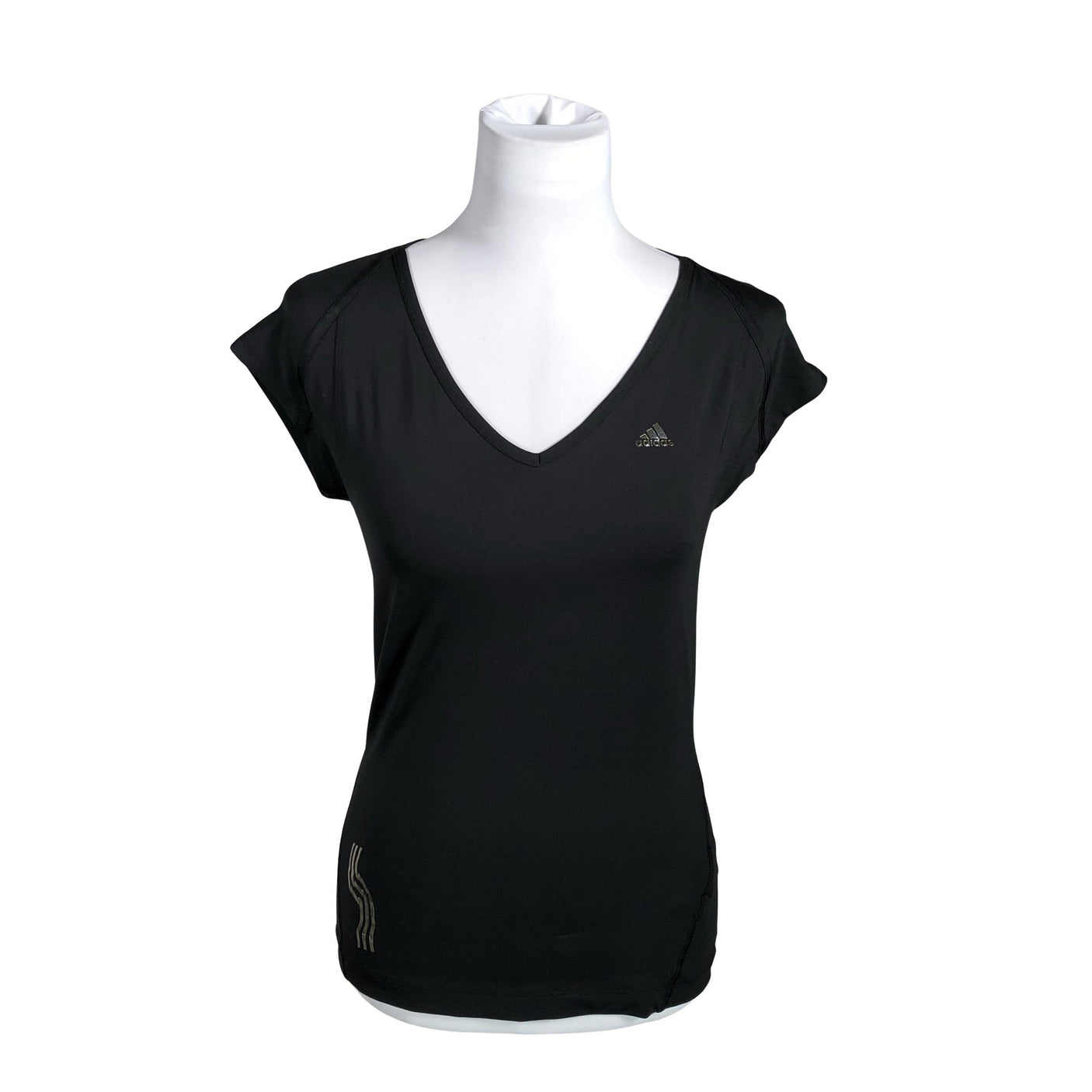 Unisex Adidas - Sports shirt, short sleeve, size 38 - Black (1)