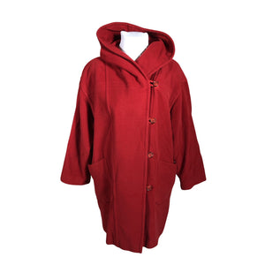 Unisex Erich Fend - Wool coat, size 42 - Red (1)