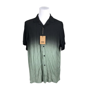 Unisex Oas - Collared shirt, size XXL - Green (1)