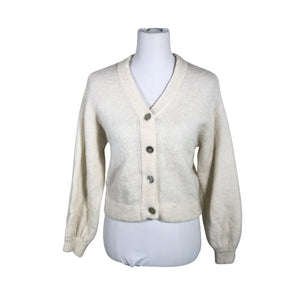 Unisex MSCH Copenhagen - Cardigan, size 32 - White (1)